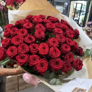 Bouquet de l amour de roses rouges