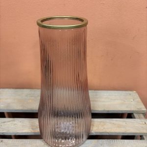 Vase en verre 25cm
