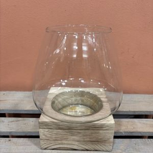 Vase en verre - Fleurs d'Inès